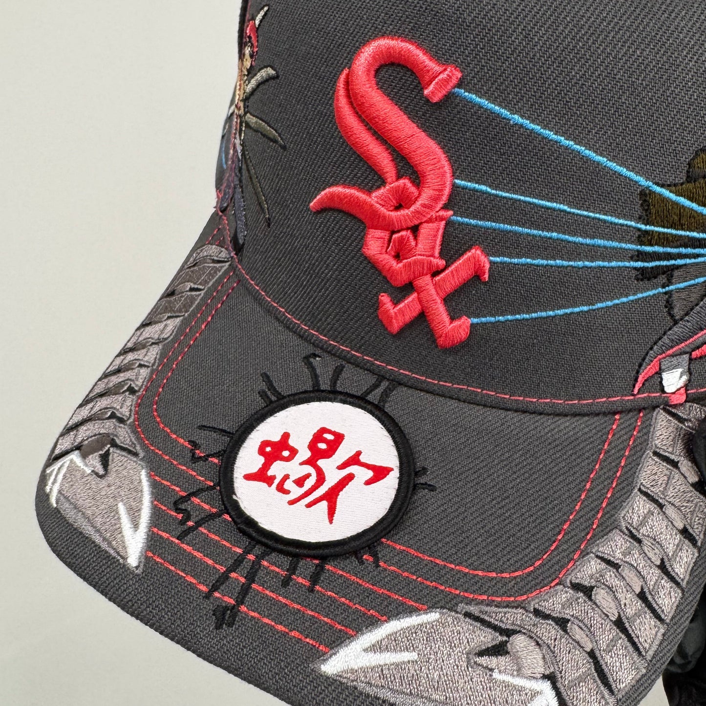 red sand puppet cap