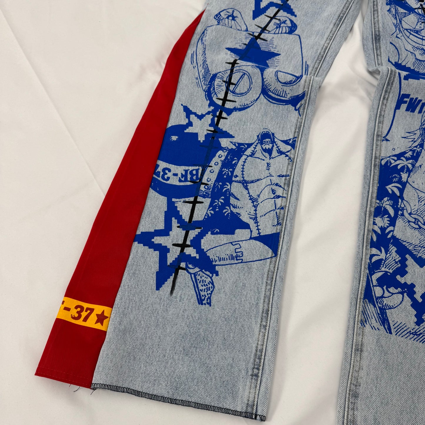 cyborg blastover denim