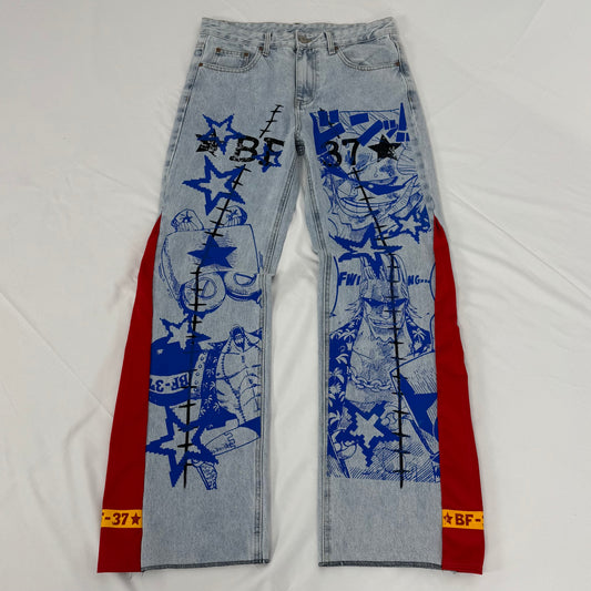cyborg blastover denim