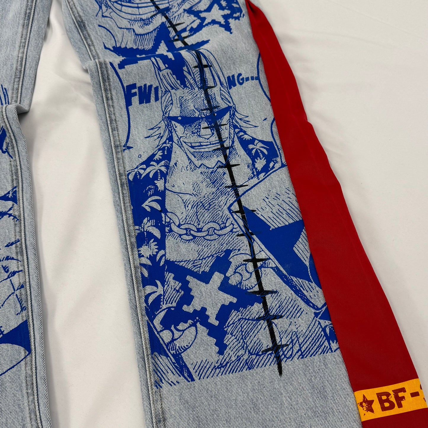 cyborg blastover denim