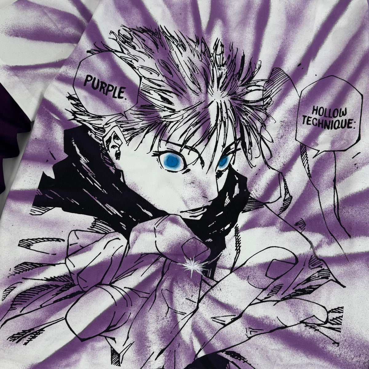 purple gojo tee