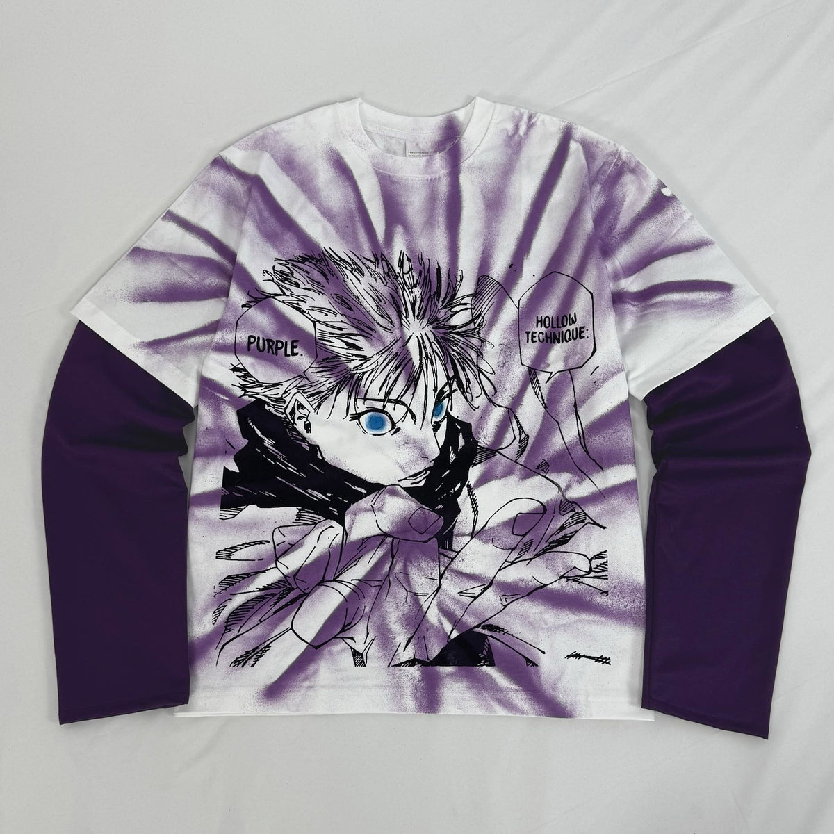 purple gojo tee